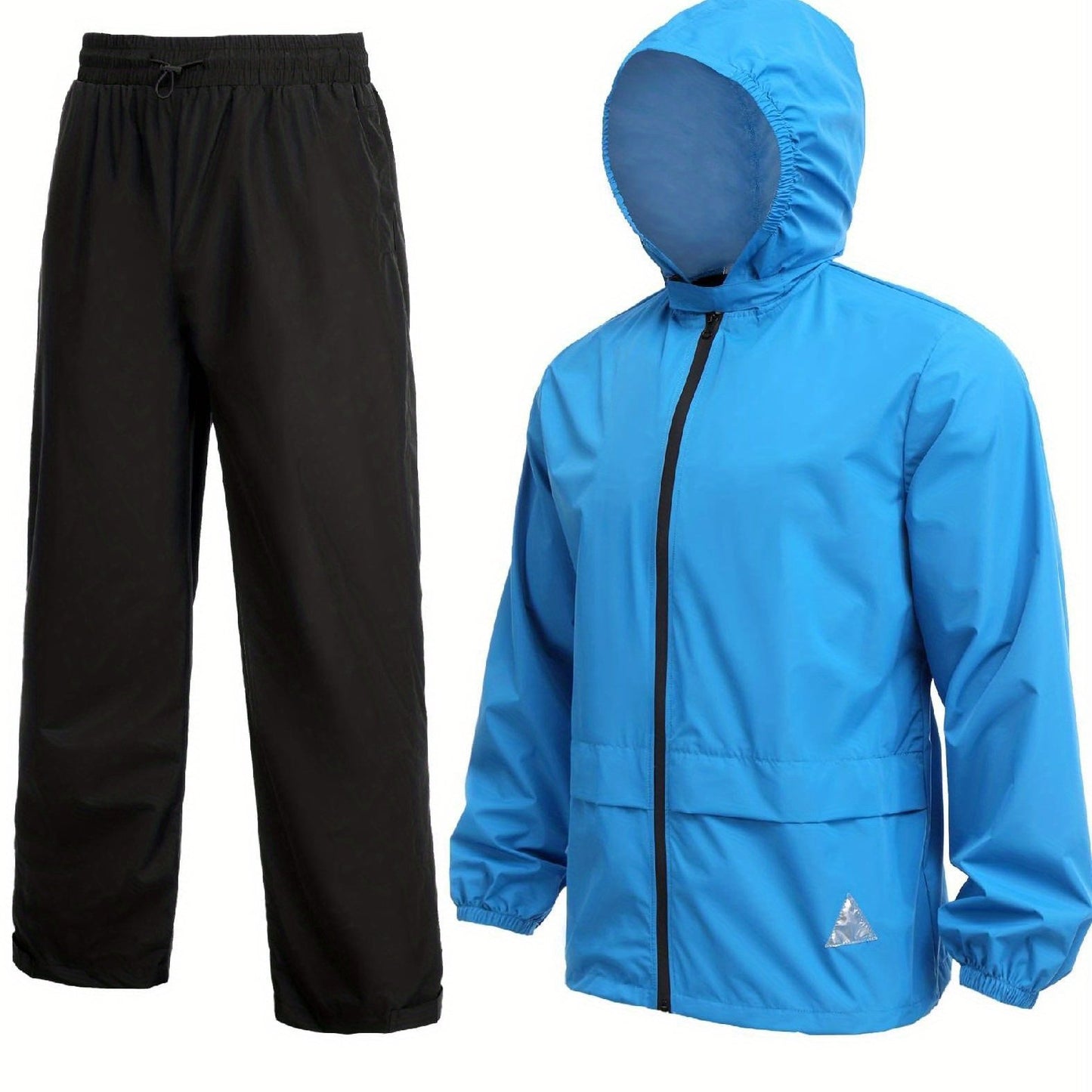 Men's Rain Suit 2 Piece Breathable Rain Gear Lightweight