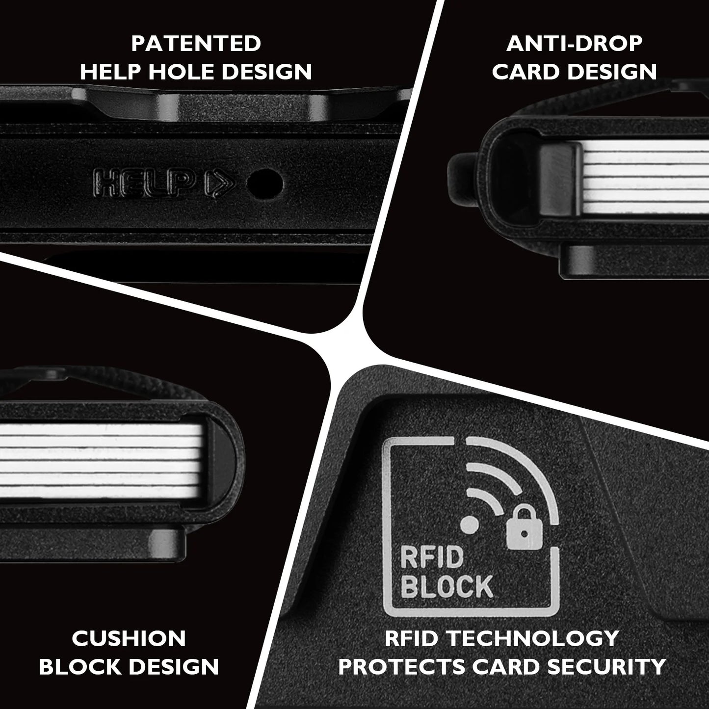 Slim Pop Wallet RFID-blocker Card Holder by IWANTIT