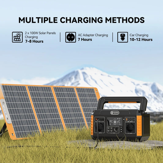 FF FlashFish 560W Portable Solar Generator 230V 520Wh