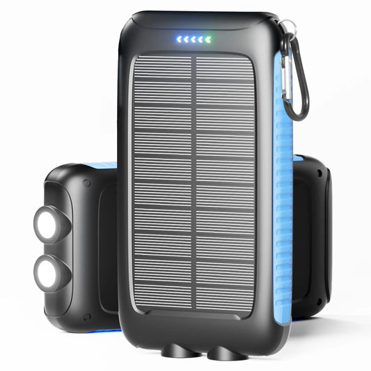 Solar Power Bank Portable Charger for Outdoor Adventures