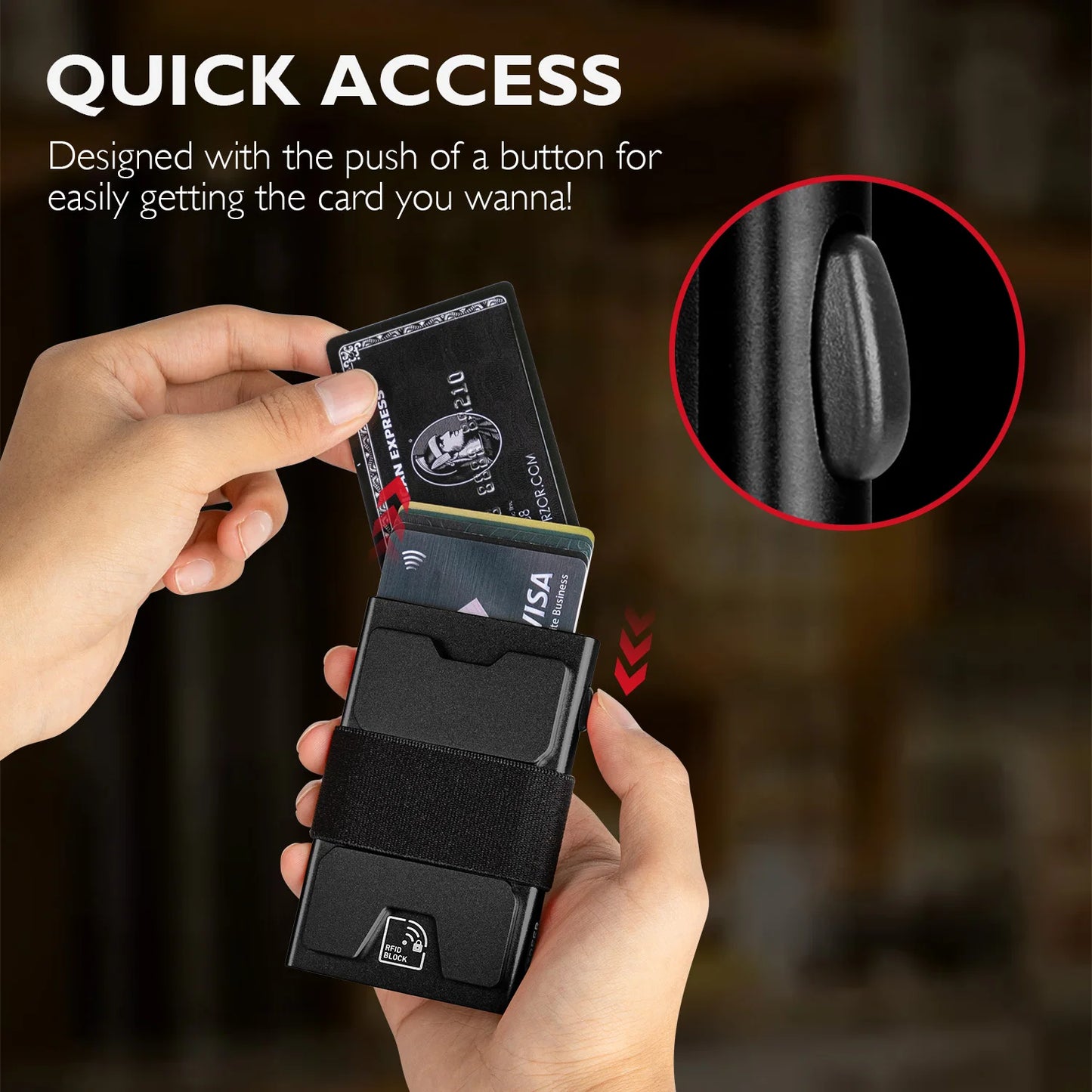 Slim Pop Wallet RFID-blocker Card Holder by IWANTIT