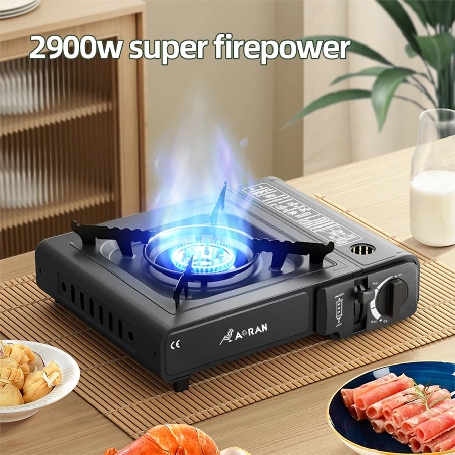 Card Stove Household Outdoor Portable Gas Stove Suitable For Camping Picnicking Household Use