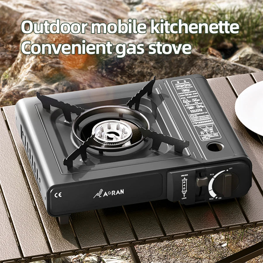 Card Stove Household Outdoor Portable Gas Stove Suitable For Camping Picnicking Household Use
