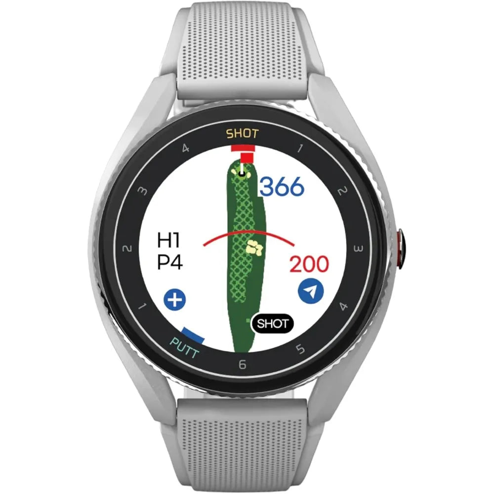 T9 Premium GPS Golf Watch/Slope Mode/Color Touchscreen/Course View/Green Undulation