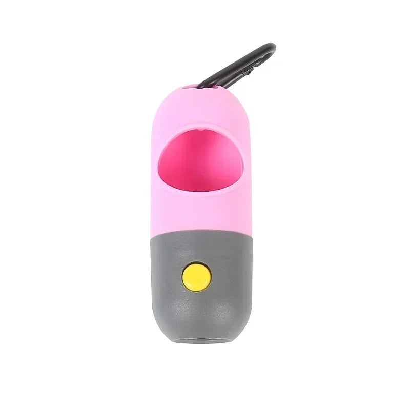 Dispenser pouch for Dog Poop Bags  with LED Light