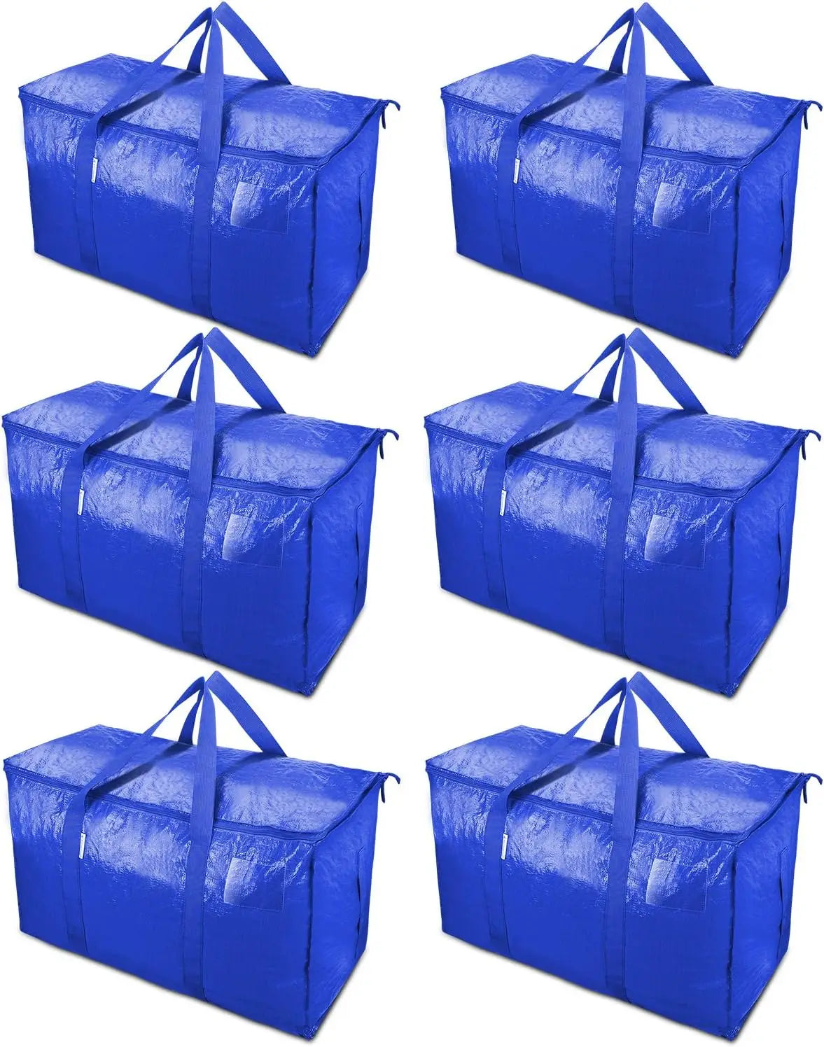 Oversized Moving Bags With Zipper And Reinforced Carry Handles