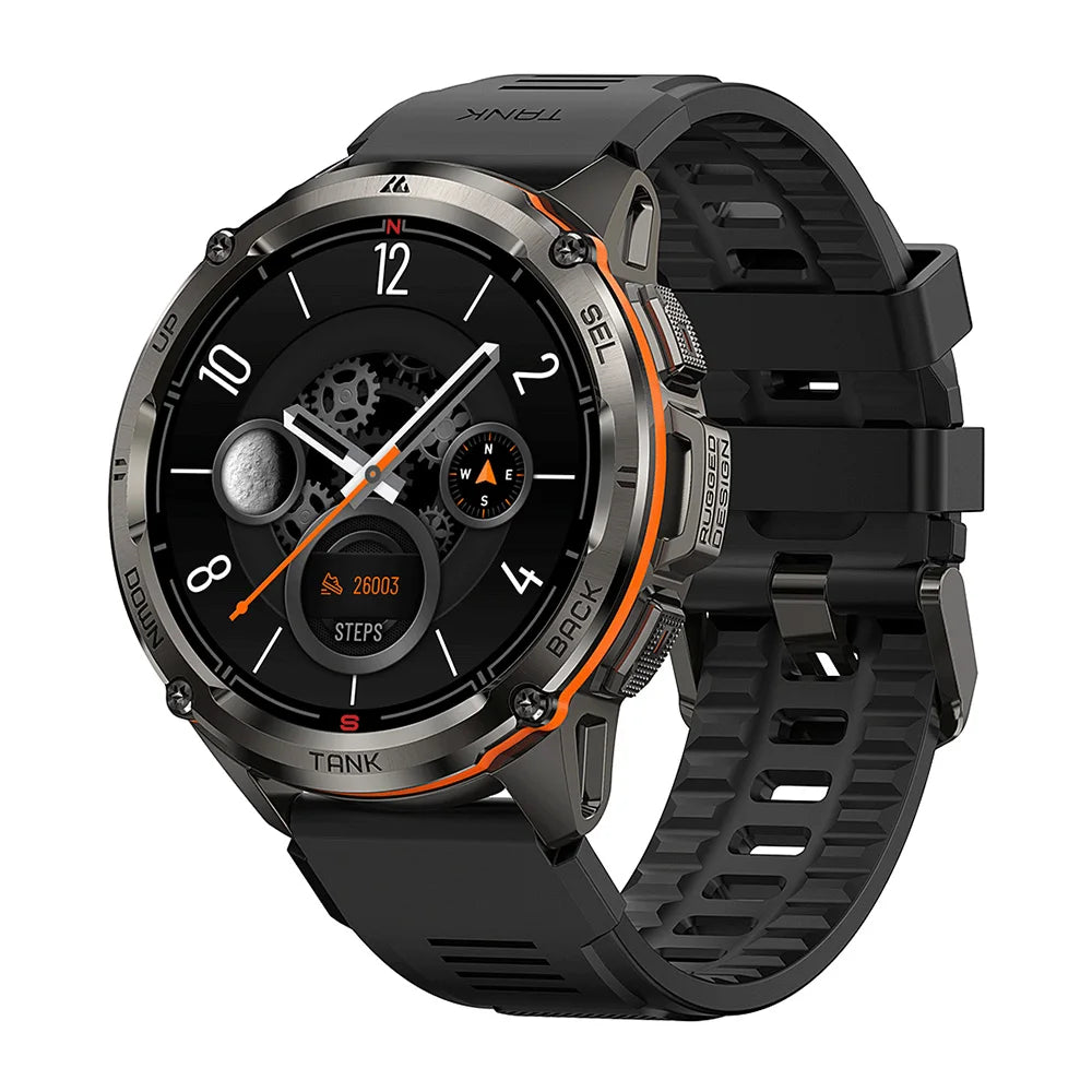 KOSPET Tank T3 Ultra GPS Smartwatch For Men With AMOLED