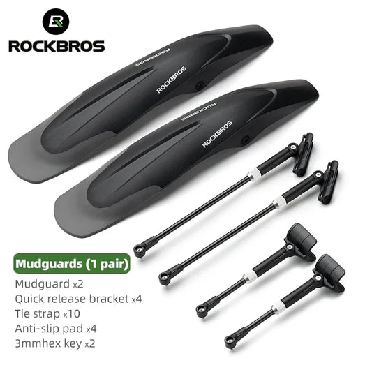 RockBros Mountain Bike Mudguard Quick Release Fender