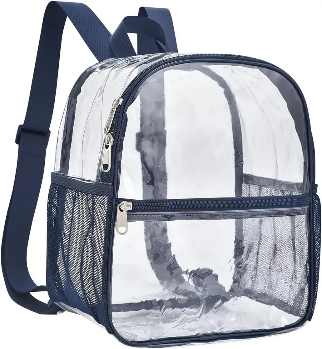 Stadium Approved Clear Mini Backpack 12x12x6 for Events