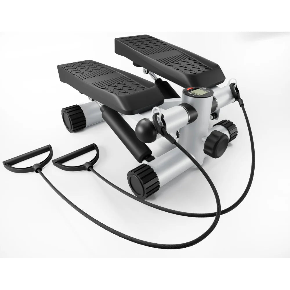 Steppers Exercise Stair Stepper with Resistance Bands 330LBS