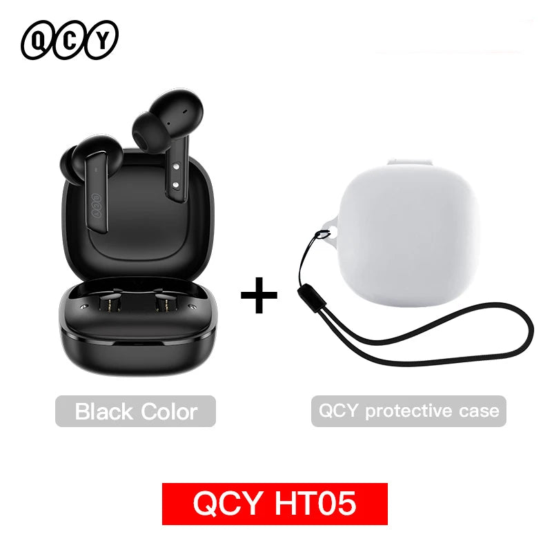 QCY HT05 ANC Wireless Earphone 40dB Noise Cancelling TWS
