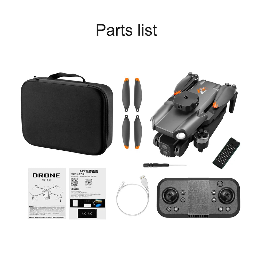 Foldable 4K Camera Drone with Obstacle Avoidance and Handbag