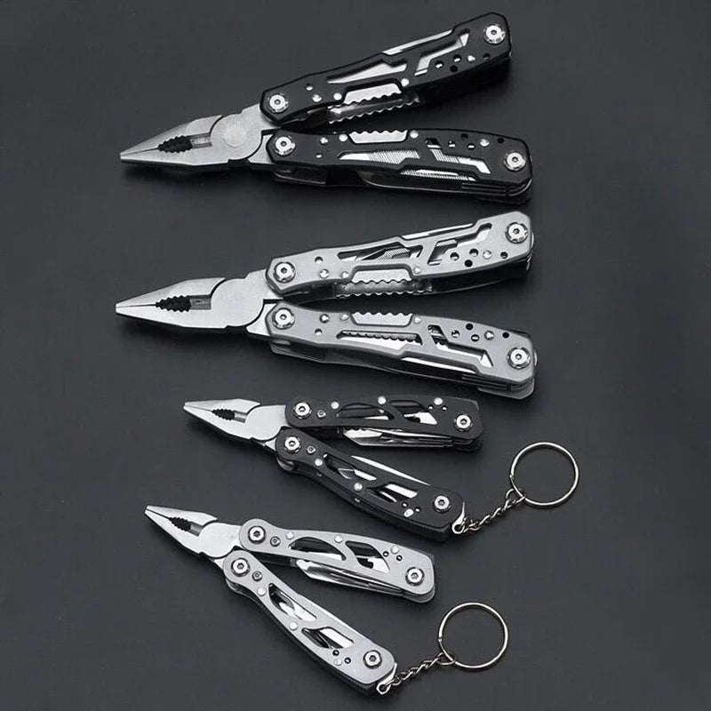 Multifunctional Outdoor Folding Pliers and Pocket Knife Tool