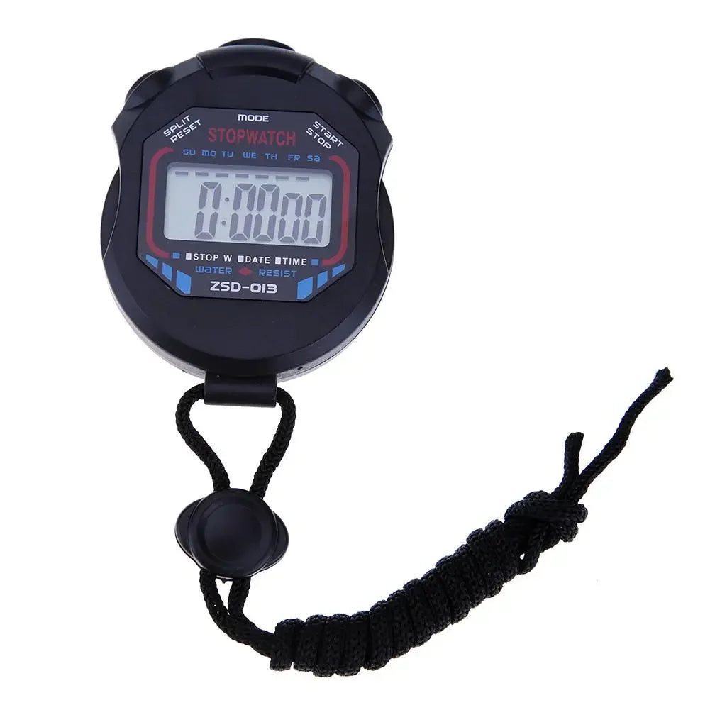 Professional Handheld Digital Stopwatch Chronograph Timer For Sports Training Precision