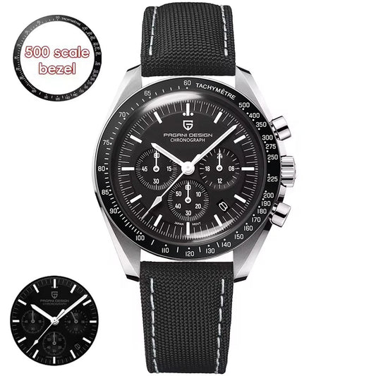 Pagani Design V5 Moon Mens Luxury Quartz Chronograph Watch