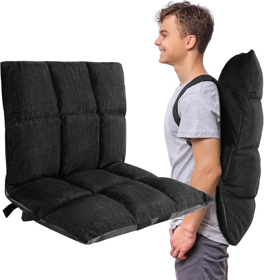 Memory Foam Portable Bleacher Seats With Back Support