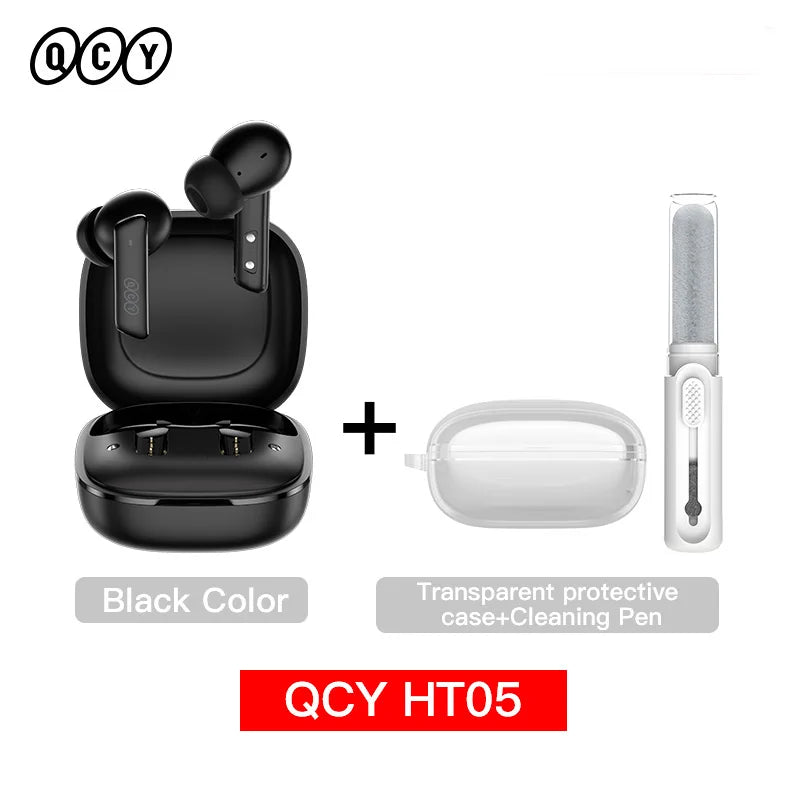 QCY HT05 ANC Wireless Earphone 40dB Noise Cancelling TWS