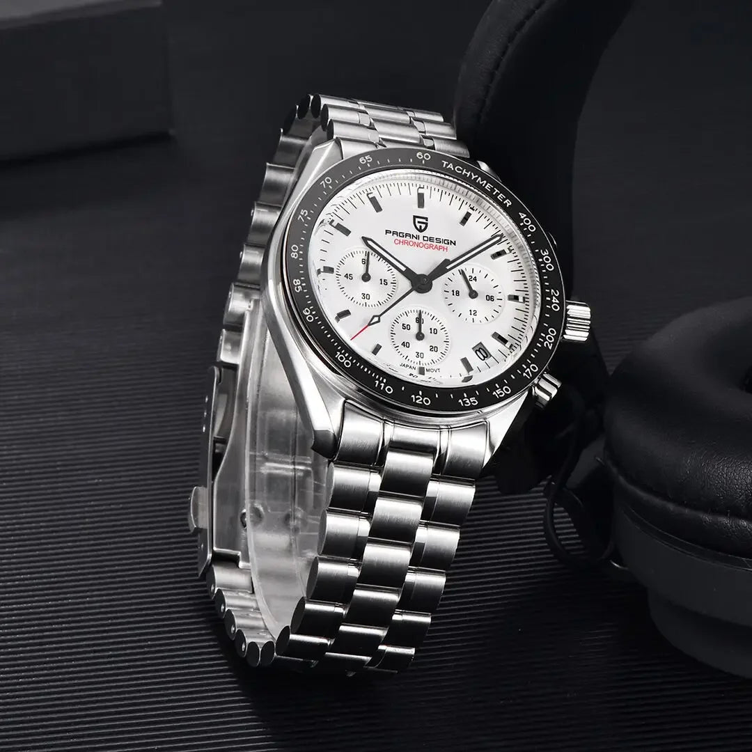 Pagani Design Men's Luxury Quartz Chronograph Sports Watch