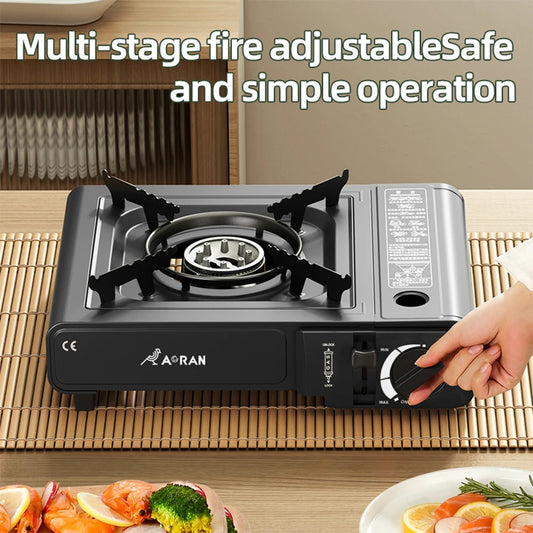 Card Stove Household Outdoor Portable Gas Stove Suitable For Camping Picnicking Household Use