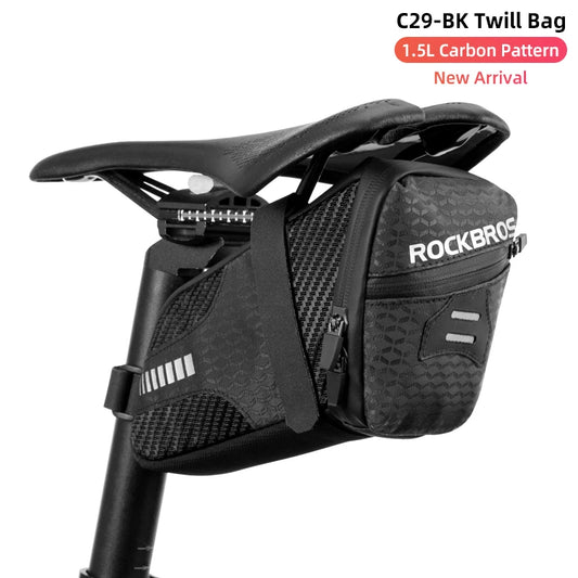 ROCKBROS Bicycle Saddle Bag Waterproof Quick Release