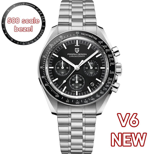 Pagani Design Men's Luxury Quartz Chronograph Sports Watch