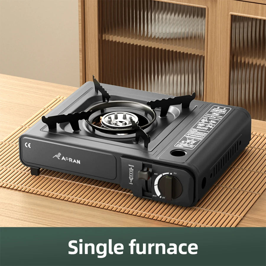 Card Stove Household Outdoor Portable Gas Stove Suitable For Camping Picnicking Household Use