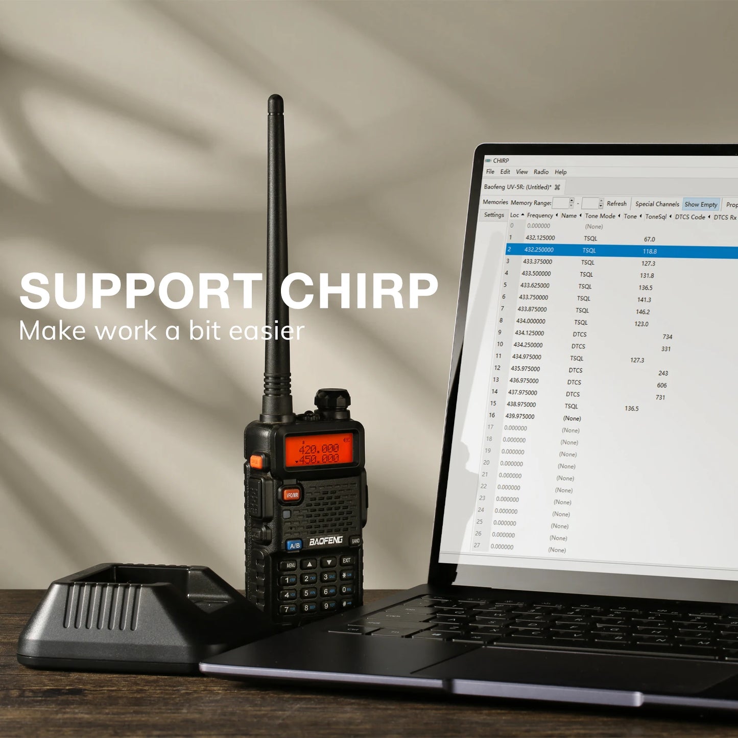 Baofeng GT-5R Handheld Ham Radio Multi-Band Walkie Talkies for Adults FCC Compliant Black