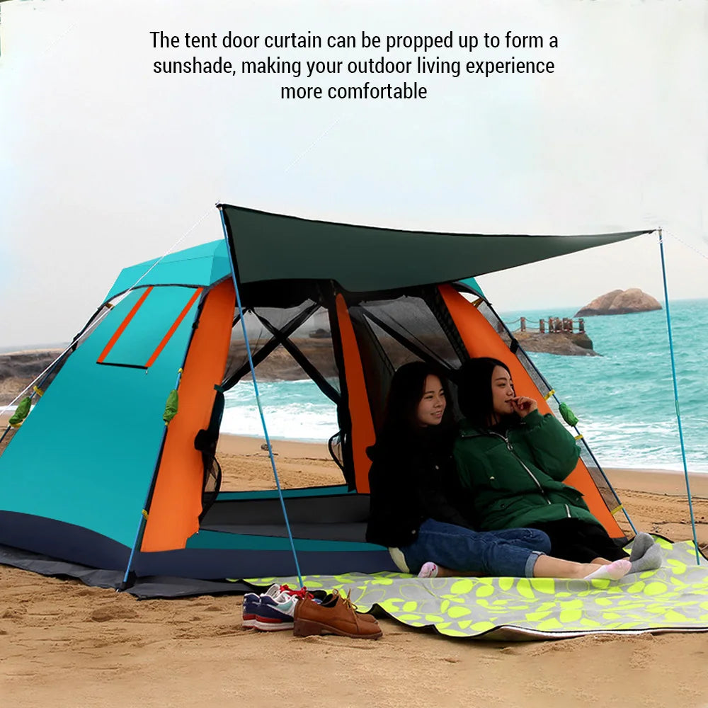 Hydraulic Canopy Tent Outdoor Automatic Quick Open Tent