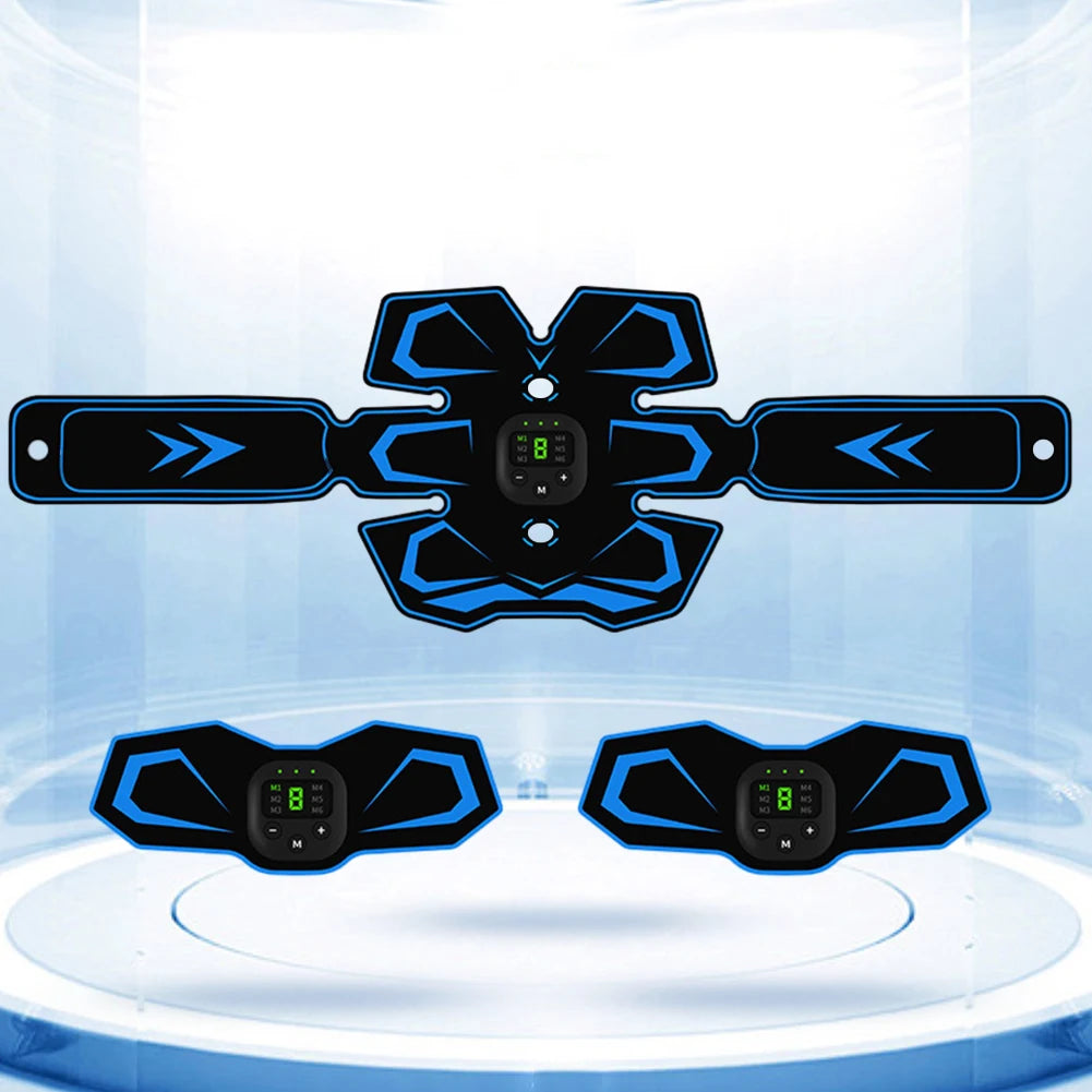 APWIKOGER EMS Electric Smart Trainer Belt With LED Display MassagerForWeightLoss