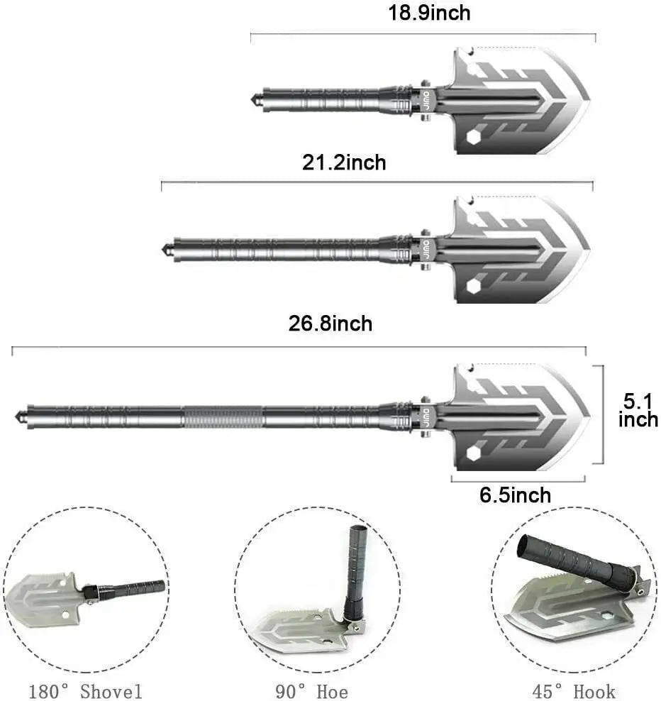 Folding Shovel Camping Multifunction Stainless Steel Tool
