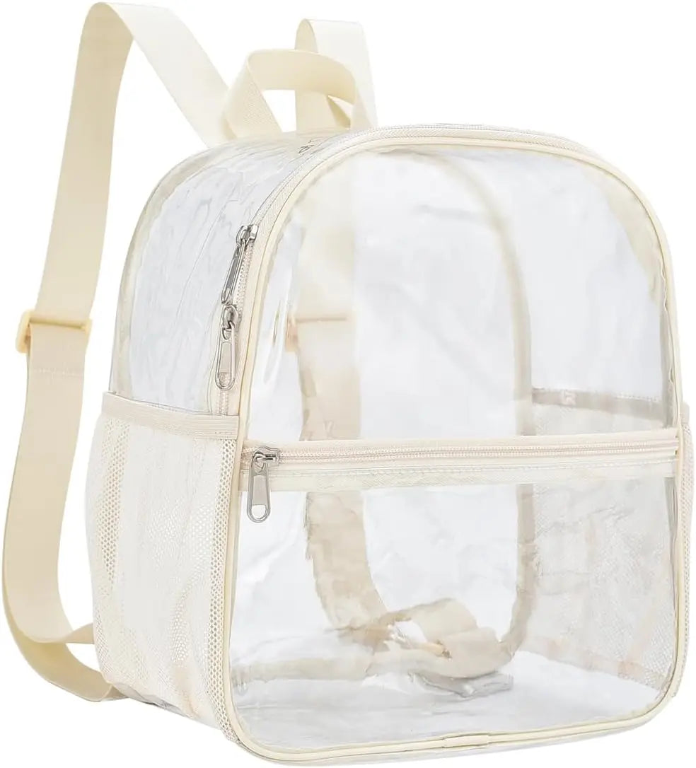 Stadium Approved Clear Mini Backpack 12x12x6 for Events