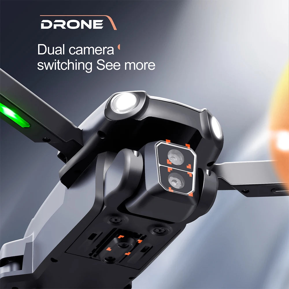 Foldable 4K Camera Drone with Obstacle Avoidance and Handbag