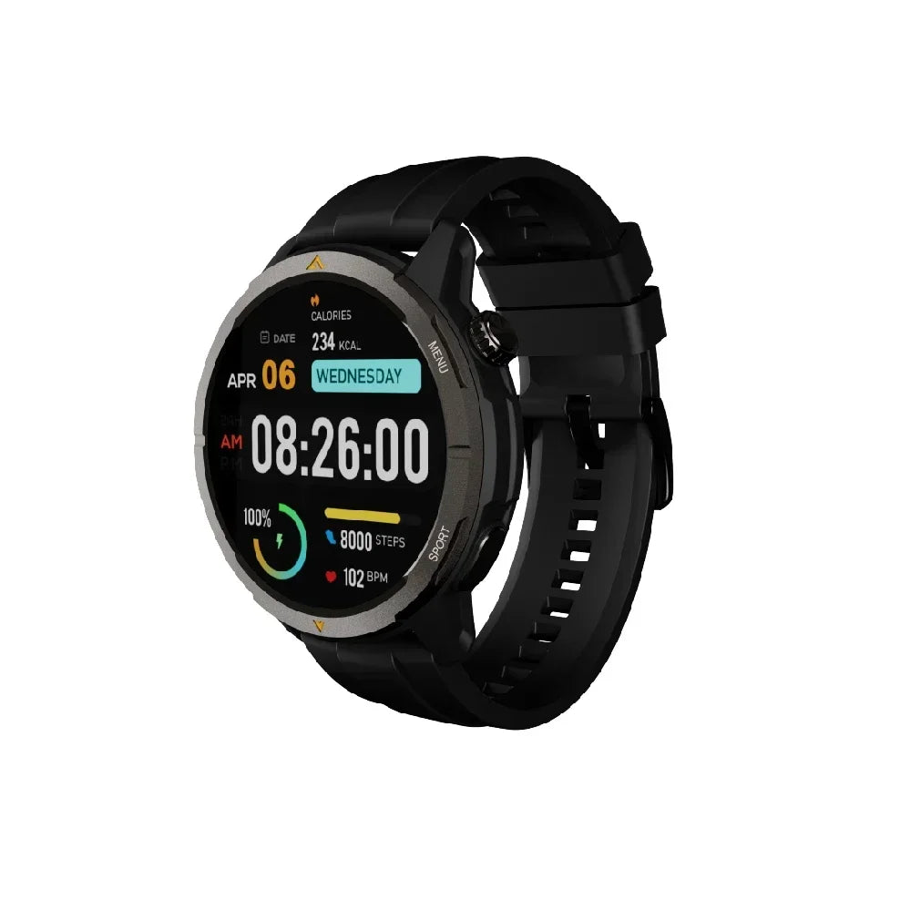 AGM Legion Smartwatch with AMOLED Display and Sports Tracking Features