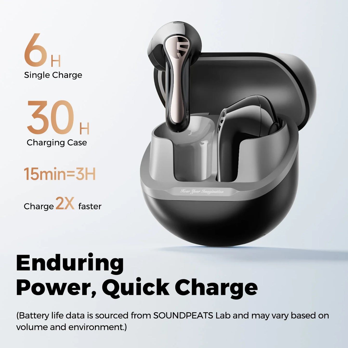SoundPEATS Air5 Lite Wireless Earbuds with Hi-Res Audio