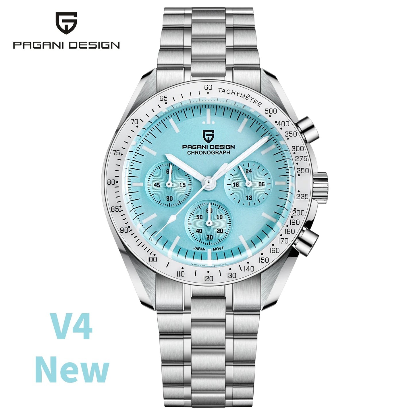 Pagani Design Men's Luxury Quartz Chronograph Sports Watch