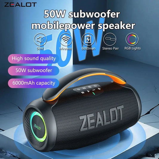 Wireless Bluetooth Speaker Party Speaker 50W ZEALOT P11 50W