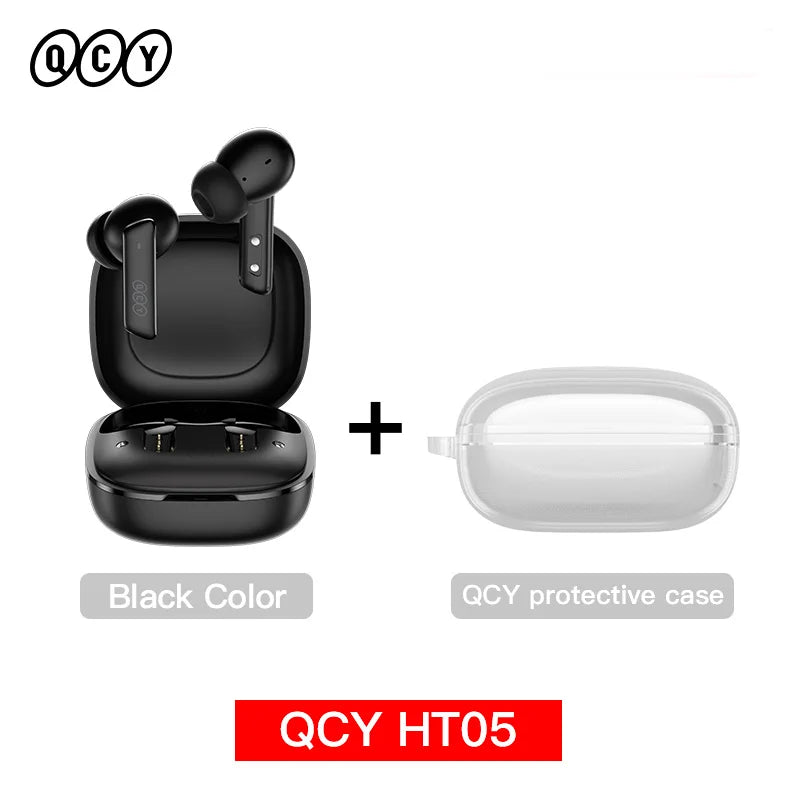 QCY HT05 ANC Wireless Earphone 40dB Noise Cancelling TWS