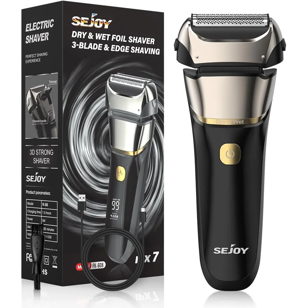 Sejoy Electric Razor for Men Electric Foil Shavers