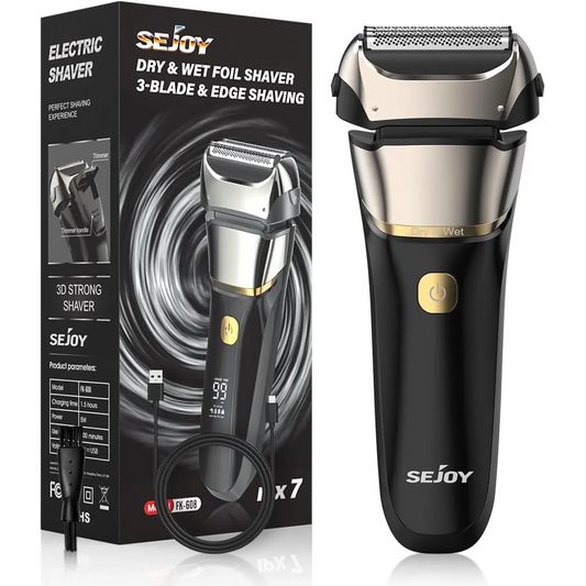 Sejoy Electric Razor for Men Electric Foil Shavers
