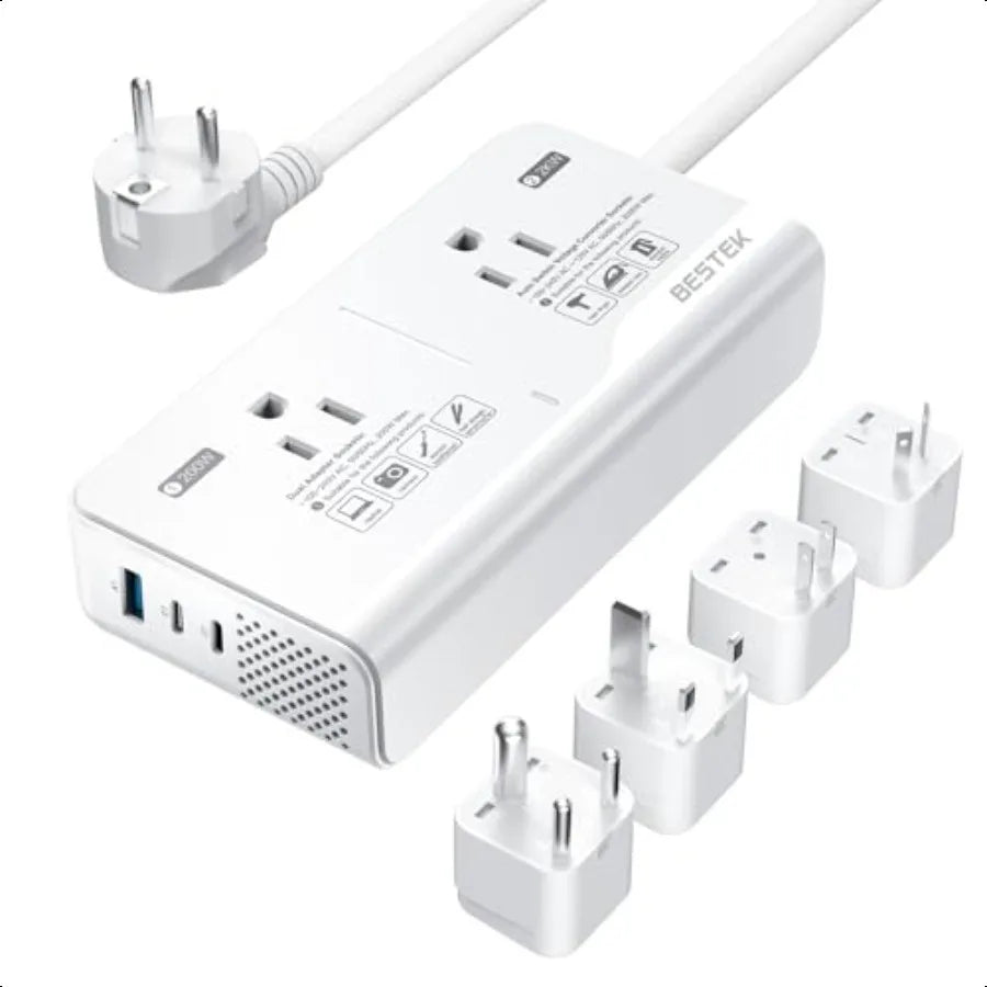 2000W Voltage Converter Universal Travel Adapter