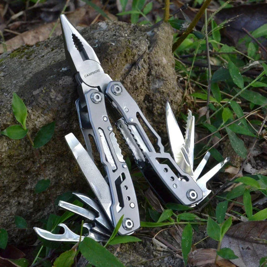 Multifunctional Outdoor Folding Pliers and Pocket Knife Tool