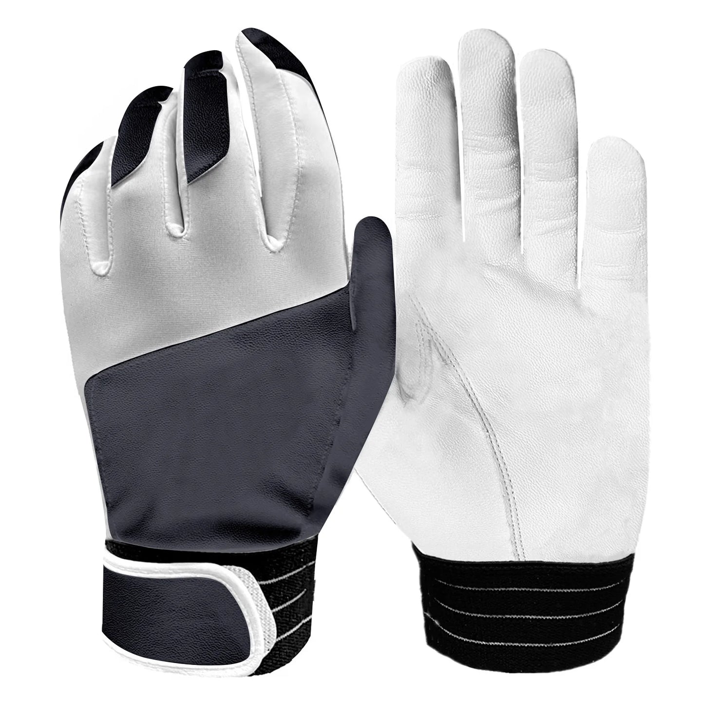 Batting Gloves Men Adult for Baseball Softball Cabretta Leather