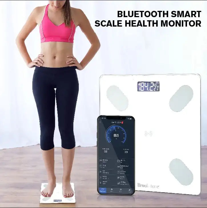 Health App Enabled Smart Weight Scale with Large Display