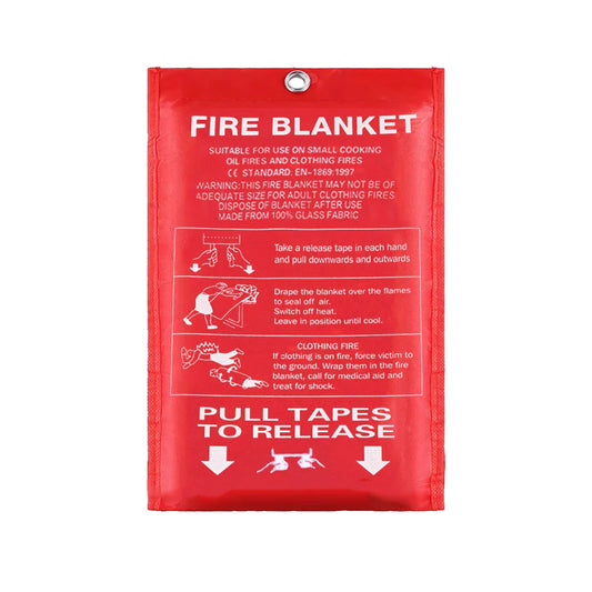 Emergency Fire Blanket Flame Retardant Survival Safety Cover