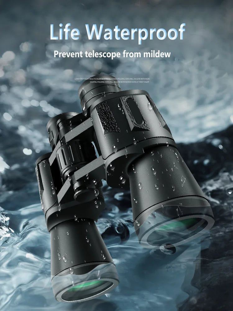 50000M German Military 20X50 Zoom HD BAK4 Binoculars