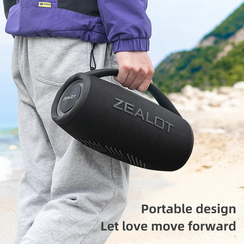 ZEALOT S97 80W Bluetooth Speaker With Waterproofing Housing Delivers Immersion360Stereo