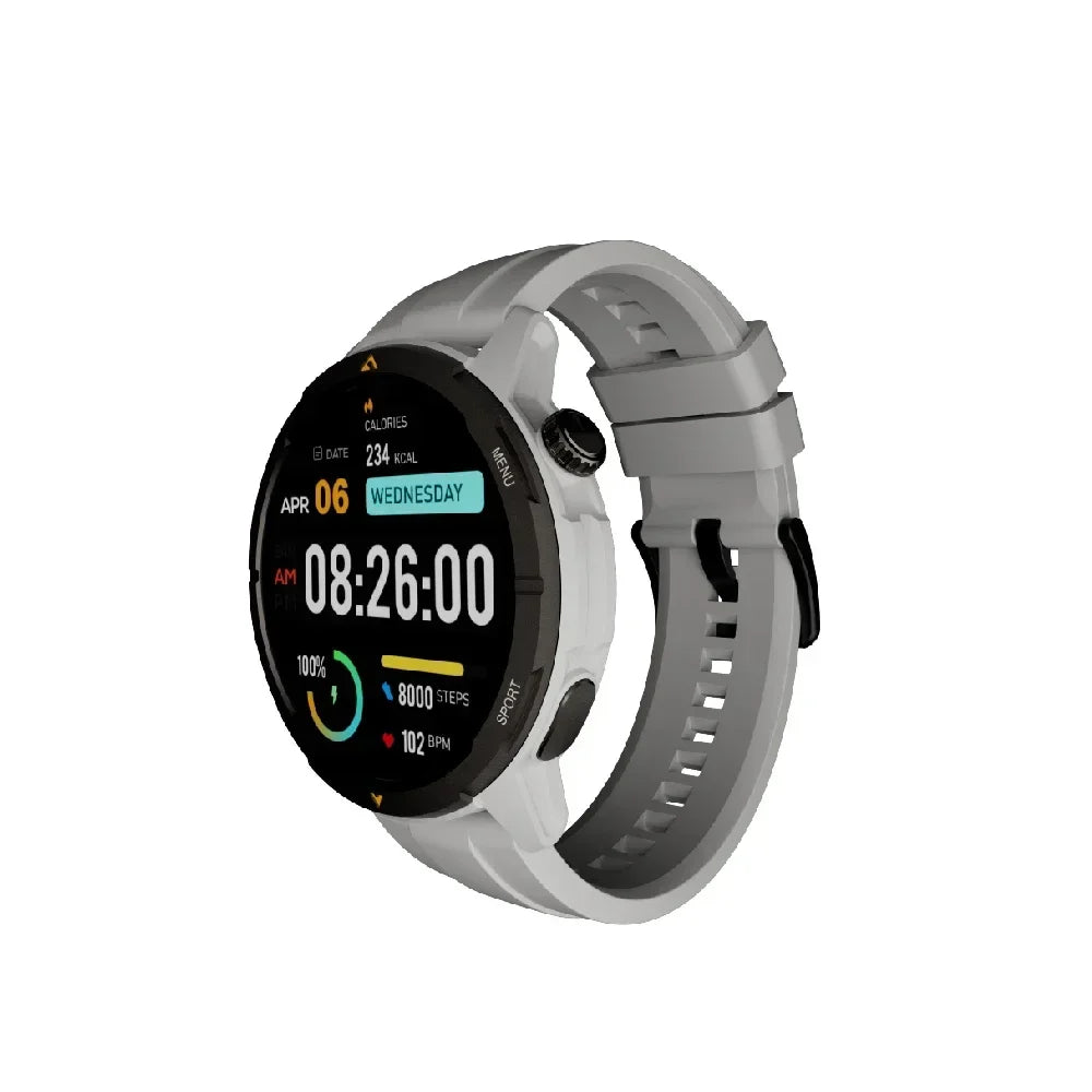 AGM Legion Smartwatch with AMOLED Display and Sports Tracking Features