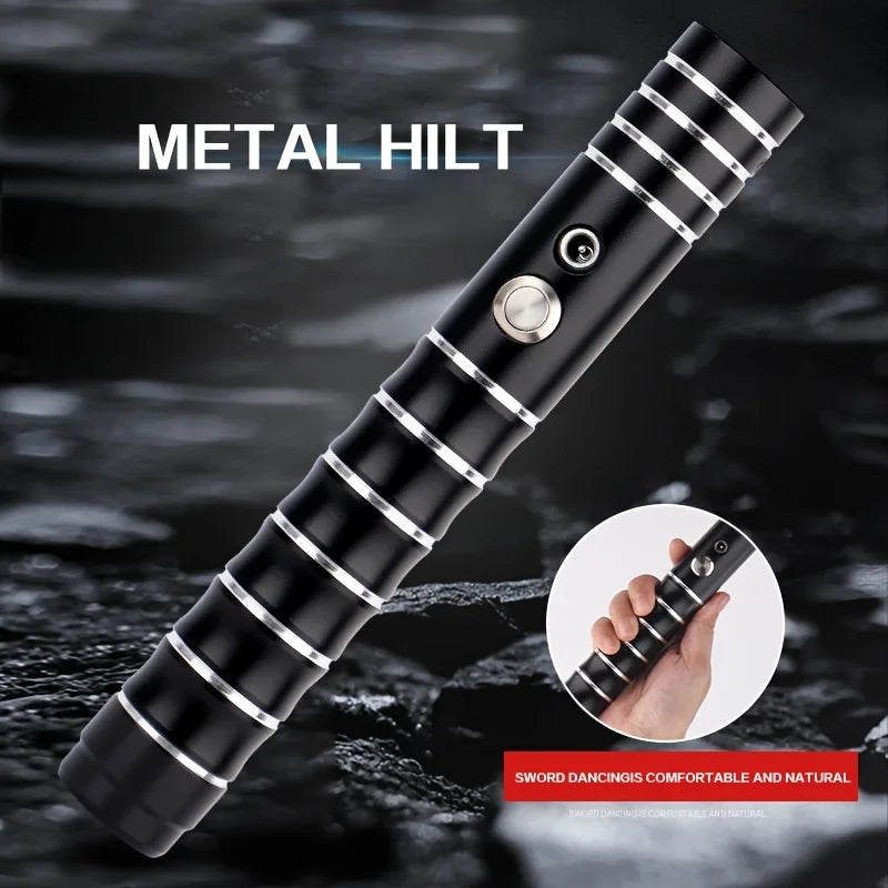 AbayCN Light Up Saber 16 Modes RGB Sword Cosplay Gift