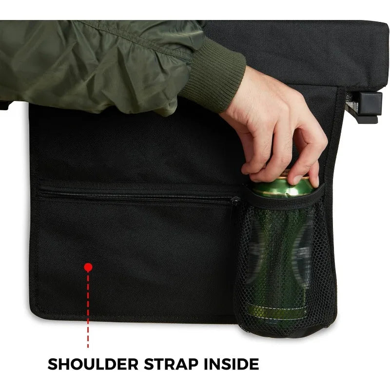 Comfortable Bleacher Seats with Back Support and Thick Padding