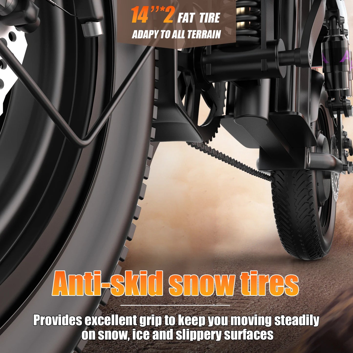 Electric Bike for Adults Teen-Folding Electric Bicycle 750W
